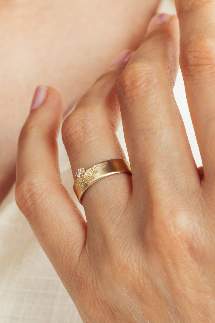 טבעת חיטה לאישה