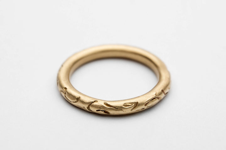 14K Yellow Solid Gold Ring, Unique Bridal Ring Set, Wedding Band And Engagement Rings, Minimalist Gold Diamond Ring, Rings For Women