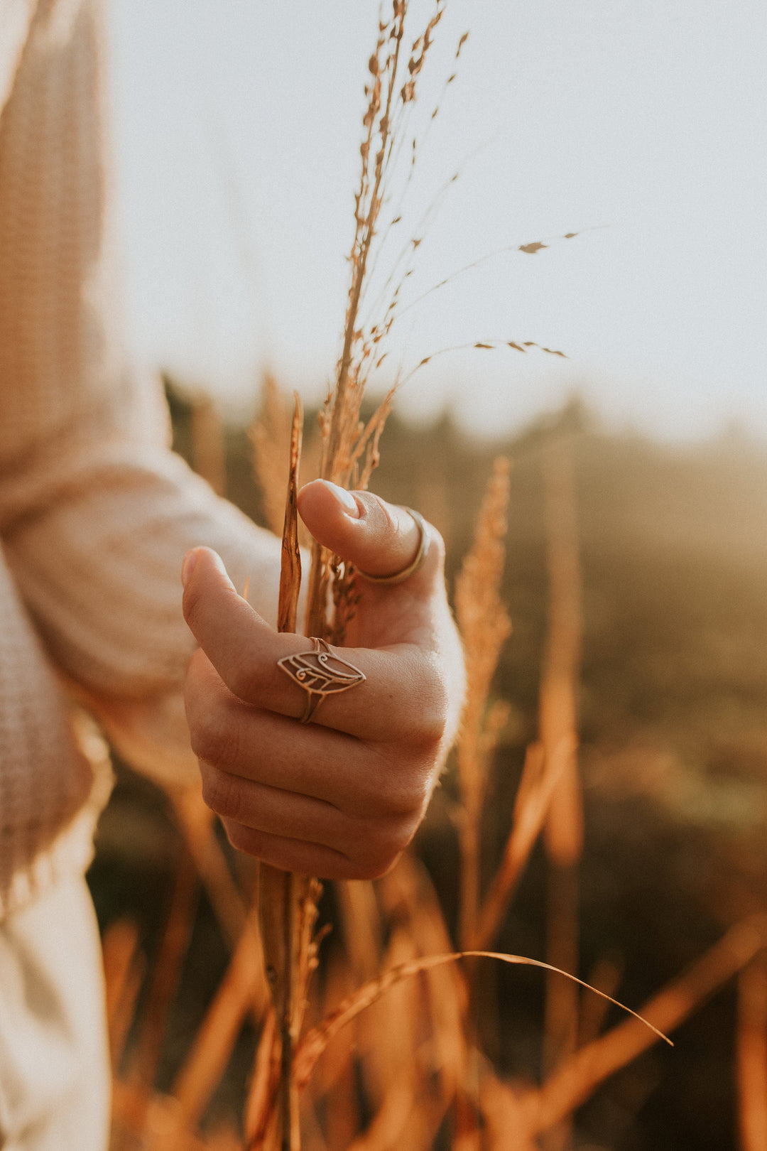 Nature-Inspired 14/18 Karat Solid Rose Gold Sculptured Branch Ring | Fine Gold Statement Ring | Women's Artistic and Romantic Large Rings